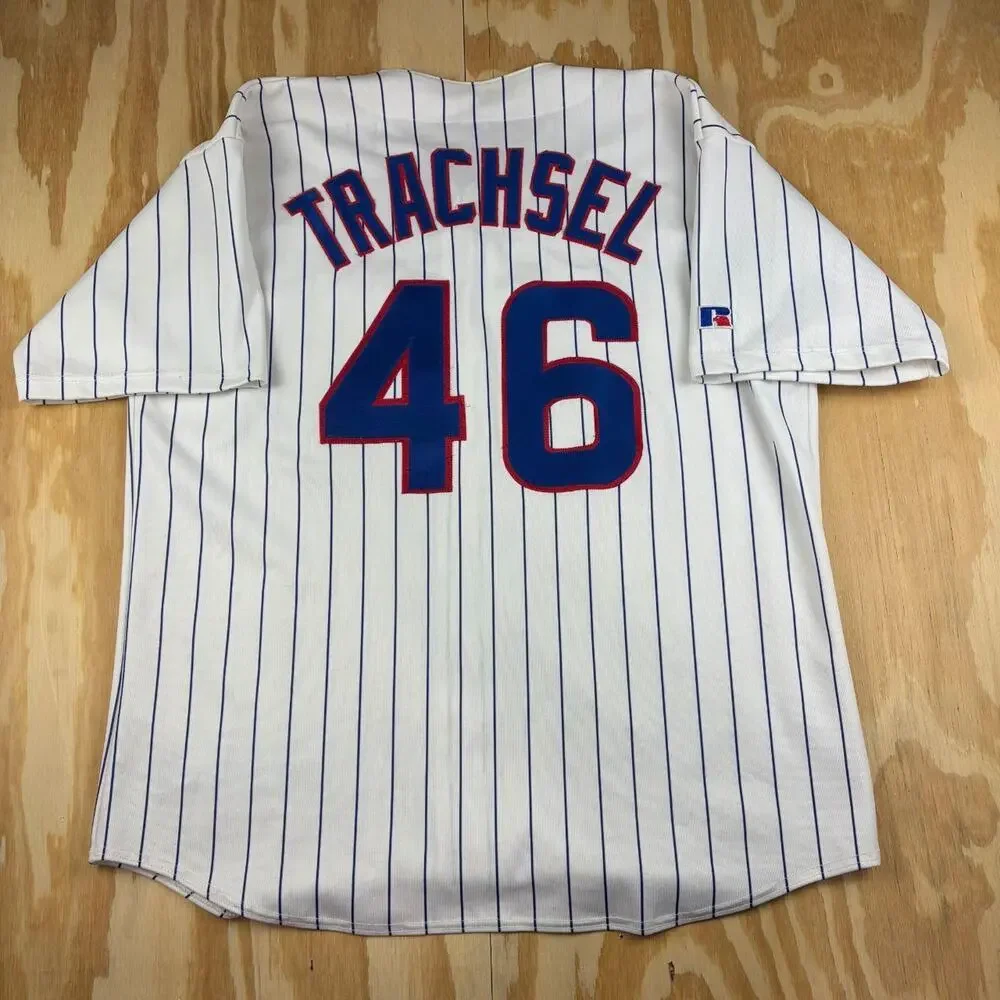 Vintage 90s Russell Athletic Chicago Cubs Home Baseball Jersey – Men’s XXL